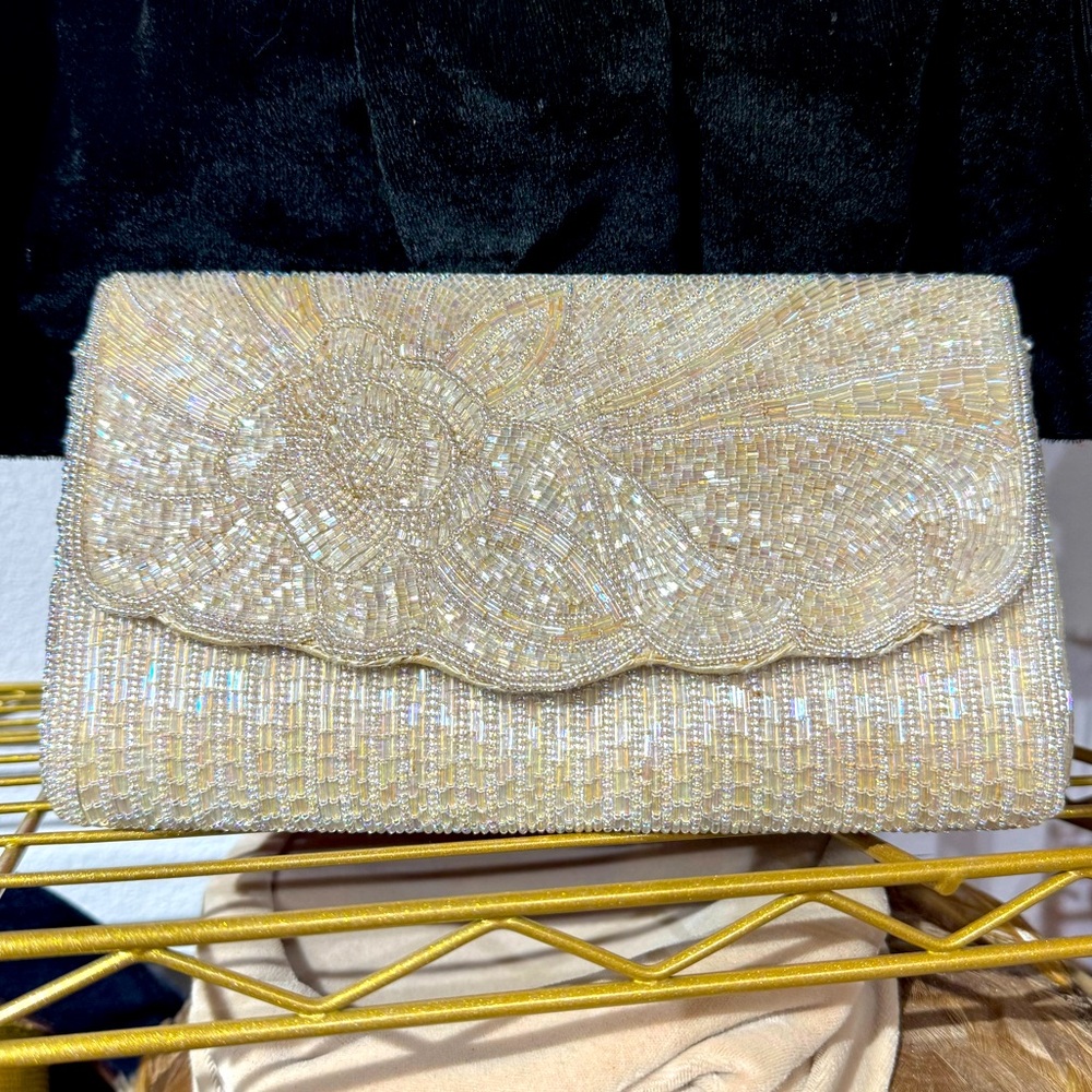 Vintage beaded evening bag